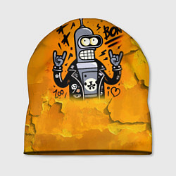 Шапка Cool Bender - graffiti, цвет: 3D-принт