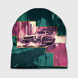 Шапка Дрифтующий спорткар, цвет: 3D-принт
