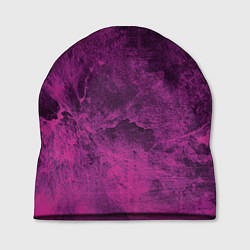 Шапка Абстракция - purple melancholy, цвет: 3D-принт