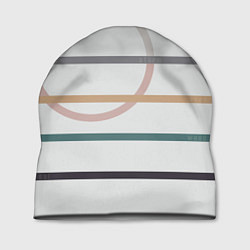 Шапка Stripes and circle