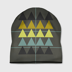 Шапка Абстрактный лес геометрический