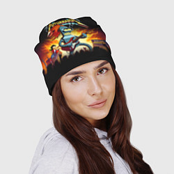 Шапка Bender is a hard rock guitarist - Futurama, цвет: 3D-принт — фото 2