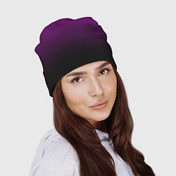 Шапка Purple gradient, цвет: 3D-принт — фото 2