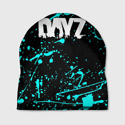Шапка Dayz голубые краски