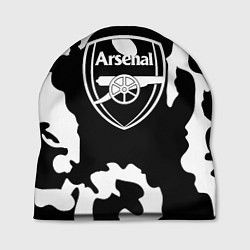 Шапка Арсенал камуфляжные краски, цвет: 3D-принт