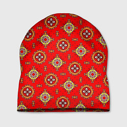 Шапка Яркий узор в этническом стиле, цвет: 3D-принт