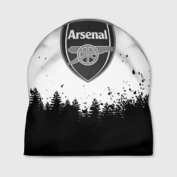 Шапка Arsenal черный лес, цвет: 3D-принт