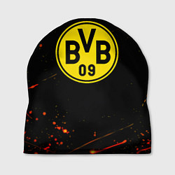 Шапка Боруссиа огненные краски текстура, цвет: 3D-принт