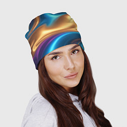 Шапка Сплавы разноцветные, цвет: 3D-принт — фото 2