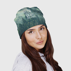 Шапка Лес мой храм, цвет: 3D-принт — фото 2
