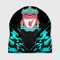 Шапка Ливерпуль неон геометрия, цвет: 3D-принт