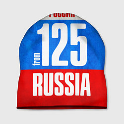 Шапка Russia: from 125, цвет: 3D-принт