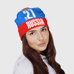 Шапка Russia: from 27, цвет: 3D-принт — фото 2