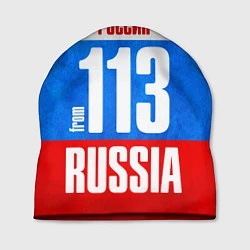 Шапка Russia: from 113, цвет: 3D-принт