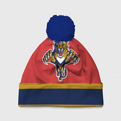 Шапка с помпоном Florida Panthers, цвет: 3D-тёмно-синий