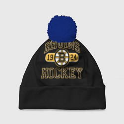 Шапка с помпоном Boston Bruins: Est.1924, цвет: 3D-тёмно-синий