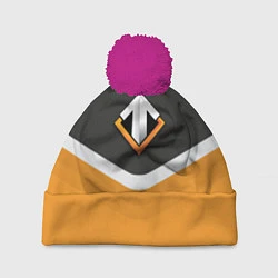 Шапка с помпоном Escape Gaming Uniform, цвет: 3D-малиновый