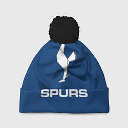 Шапка с помпоном Tottenham Spurs, цвет: 3D-черный