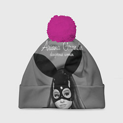 Шапка с помпоном Ariana Grande: Rabbit, цвет: 3D-малиновый