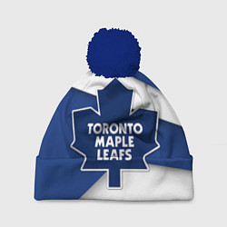 Шапка с помпоном Toronto Maple Leafs цвета 3D-тёмно-синий — фото 1