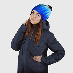 Шапка с помпоном Firewatch: Cold Wood, цвет: 3D-черный — фото 2