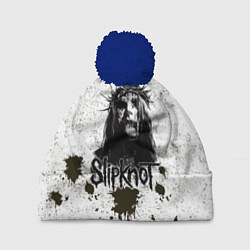 Шапка с помпоном Slipknot Demon, цвет: 3D-тёмно-синий