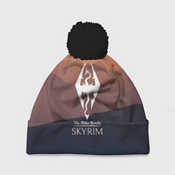 Шапка с помпоном THE ELDER SCROLLS, цвет: 3D-черный