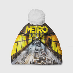 Шапка с помпоном METRO EXODUS EXCLUSIVE, цвет: 3D-белый