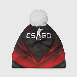 Шапка c помпоном CS GO logo