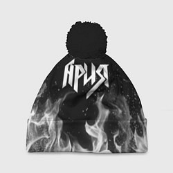 Шапка с помпоном АРИЯ, цвет: 3D-черный