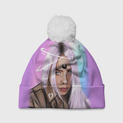 Шапка c помпоном BILLIE EILISH