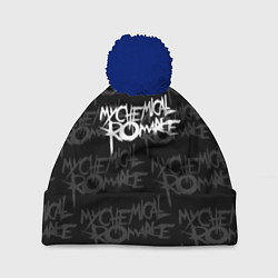 Шапка с помпоном My Chemical Romance, цвет: 3D-тёмно-синий