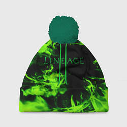 Шапка с помпоном LINEAGE 2, цвет: 3D-зеленый