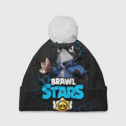 Шапка c помпоном BRAWL STARS CROW