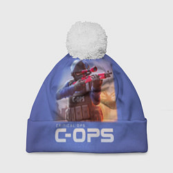 Шапка c помпоном Critical Ops