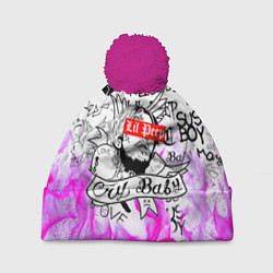 Шапка c помпоном LIL PEEP