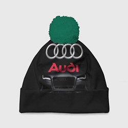 Шапка c помпоном AUDI