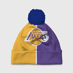 Шапка c помпоном LA LAKERS