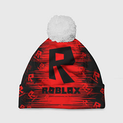Шапка с помпоном Roblox, цвет: 3D-белый