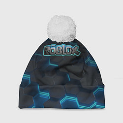 Шапка c помпоном Roblox Neon Hex