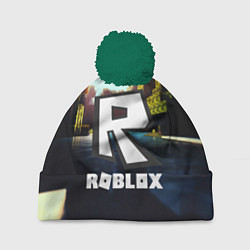 Шапка c помпоном ROBLOX