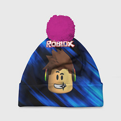 Шапка с помпоном ROBLOX, цвет: 3D-малиновый