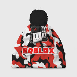 Шапка c помпоном ROBLOX