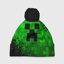 Шапка c помпоном MINECRAFT