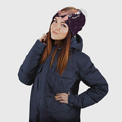 Шапка с помпоном PYROKINESIS, цвет: 3D-белый — фото 2