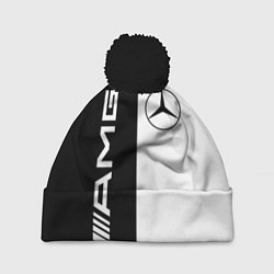 Шапка c помпоном MERCEDES AMG