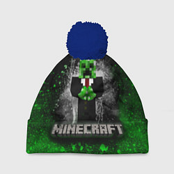 Шапка c помпоном MINECRAFT