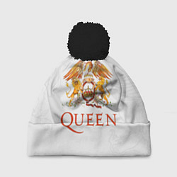 Шапка c помпоном Queen