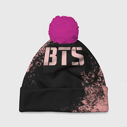 Шапка с помпоном BTS, цвет: 3D-малиновый