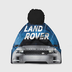 Шапка с помпоном LAND ROVER, цвет: 3D-черный